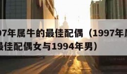 1997年属牛的最佳配偶（1997年属牛的最佳配偶女与1994年男）