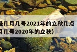 立秋是几月几号2021年的立秋几点（立秋是几月几号2020年的立秋）