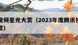 腾讯视频星光大赏（2023年度腾讯视频星光大赏）