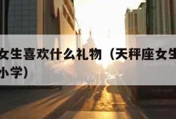 天秤座女生喜欢什么礼物（天秤座女生喜欢什么礼物小学）