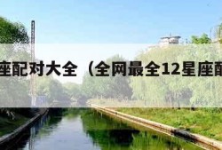 12星座配对大全（全网最全12星座配对表）