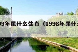 1999年属什么生肖（1998年属什么生肖）