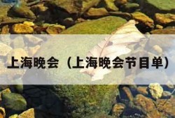 上海晚会（上海晚会节目单）