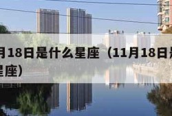 10月18日是什么星座（11月18日是什么星座）