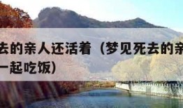 梦见死去的亲人还活着（梦见死去的亲人还活着和我一起吃饭）