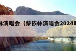 蔡依琳演唱会（蔡依林演唱会2024时间表）